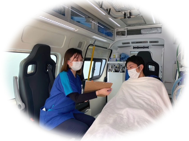救急患者さんの相談対応